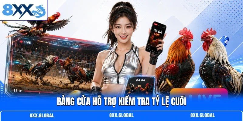 Bảng cửa hỗ trợ kiểm tra tỷ lệ cuối