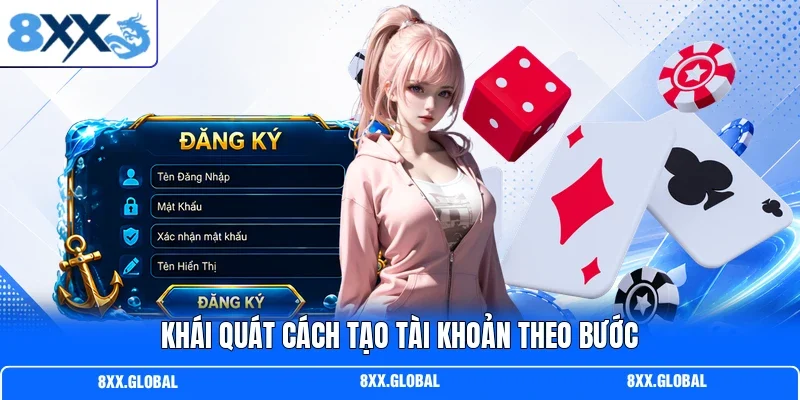 Khái quát cách tạo tài khoản theo bước