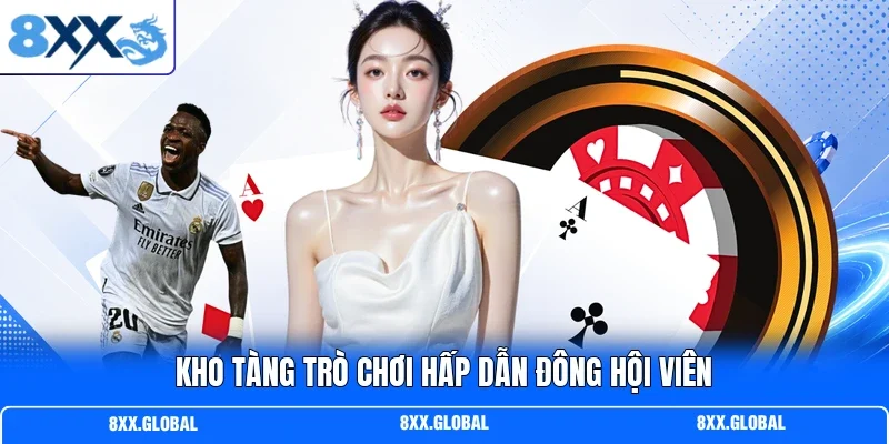 Kho tàng trò chơi hấp dẫn đông hội viên